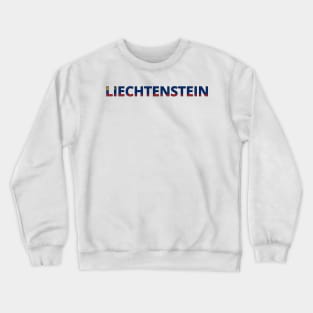 Drapeau Liechtenstein Crewneck Sweatshirt